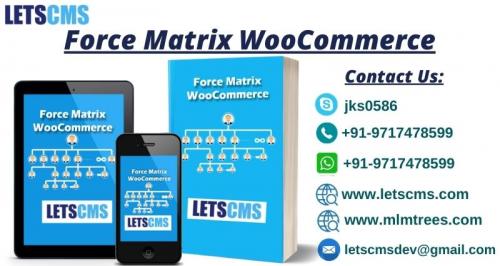 Affiliate Marketing Software, Force Matrix MLM eCommerce, Woocommerce Price USA, Nigeria, China รูปที่ 3