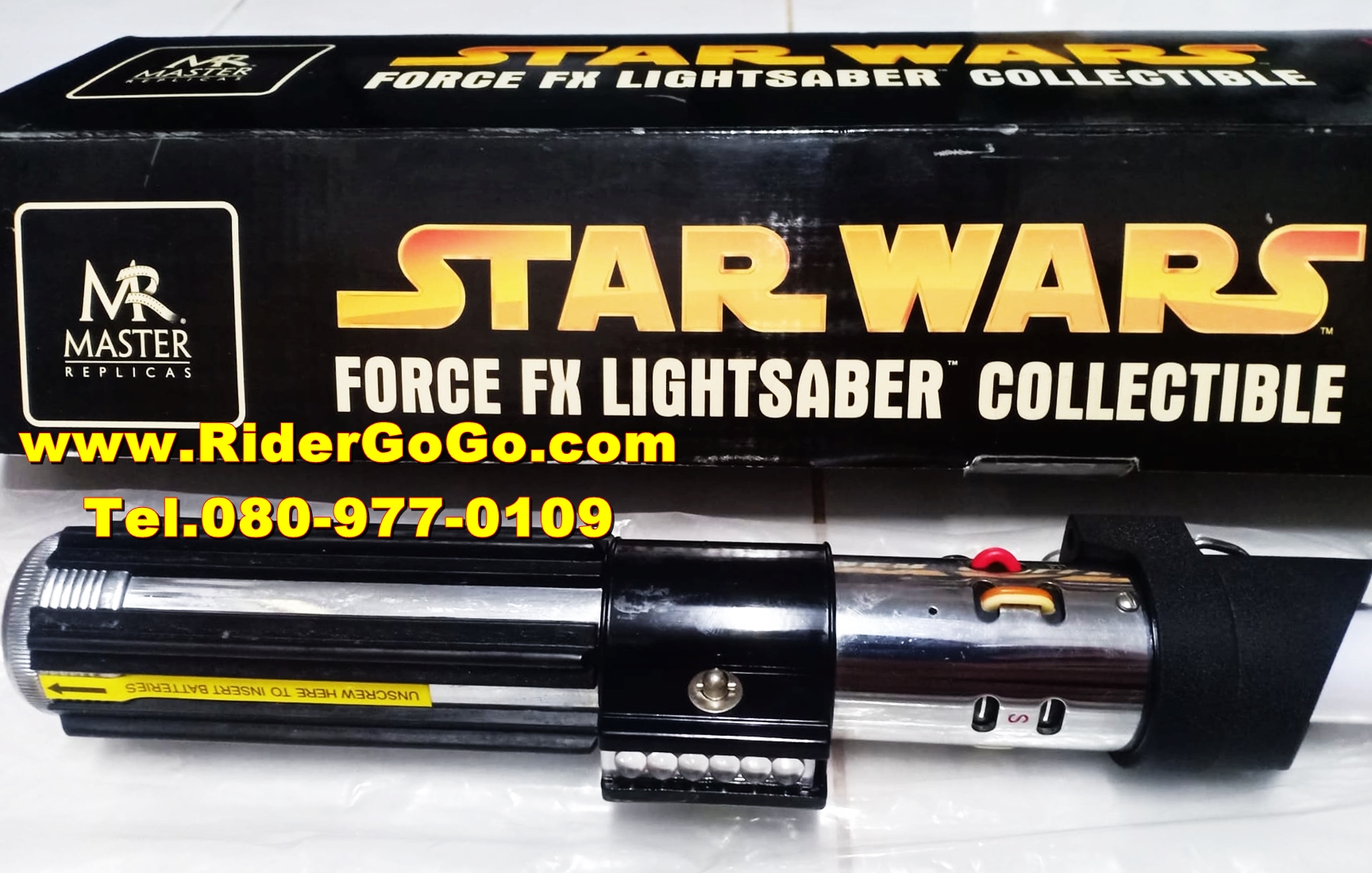 ดาบสตาร์วอร์ ดาบดาร์ธ เวเดอร์ Master Replicas Darth Vader Star Wars Force FX Lightsaber Collectible สวยใหม่ของแท้ รูปที่ 1