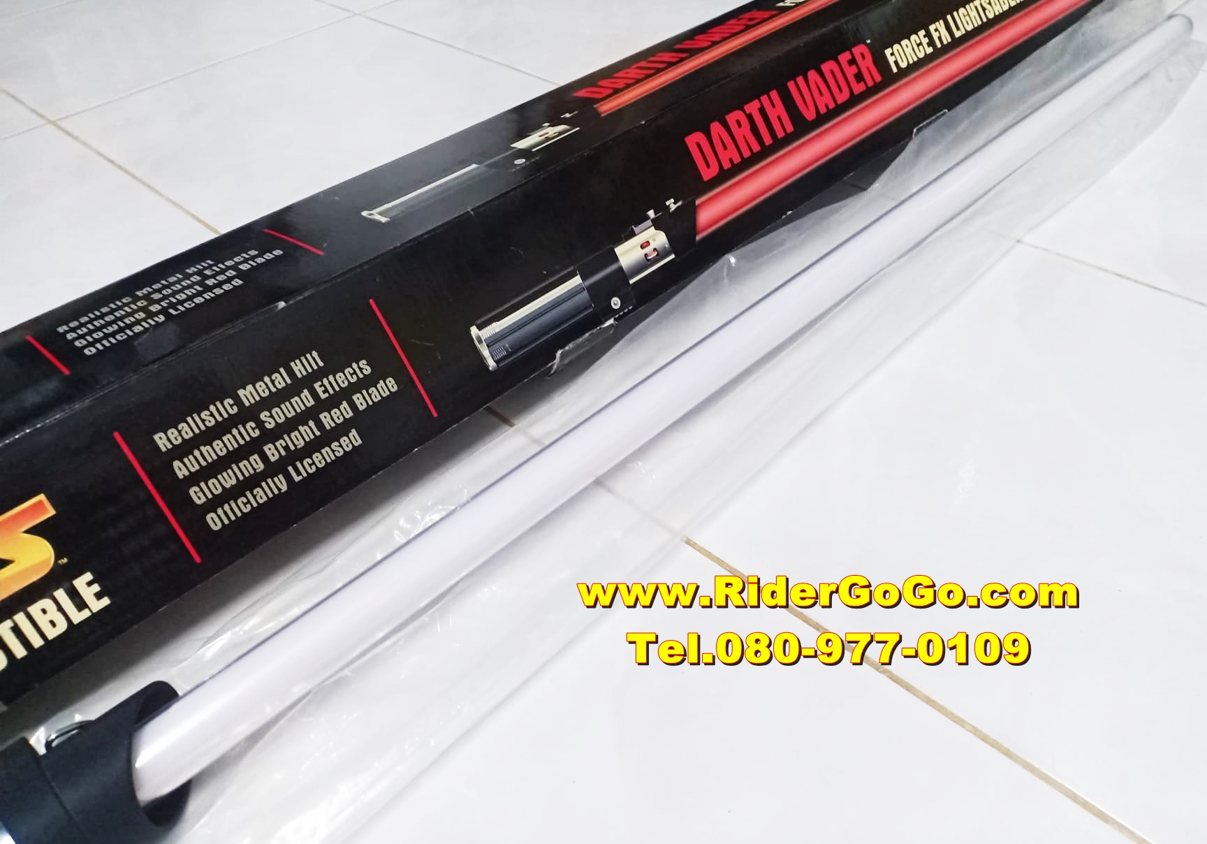 ดาบสตาร์วอร์ ดาบดาร์ธ เวเดอร์ Master Replicas Darth Vader Star Wars Force FX Lightsaber Collectible สวยใหม่ของแท้ รูปที่ 5