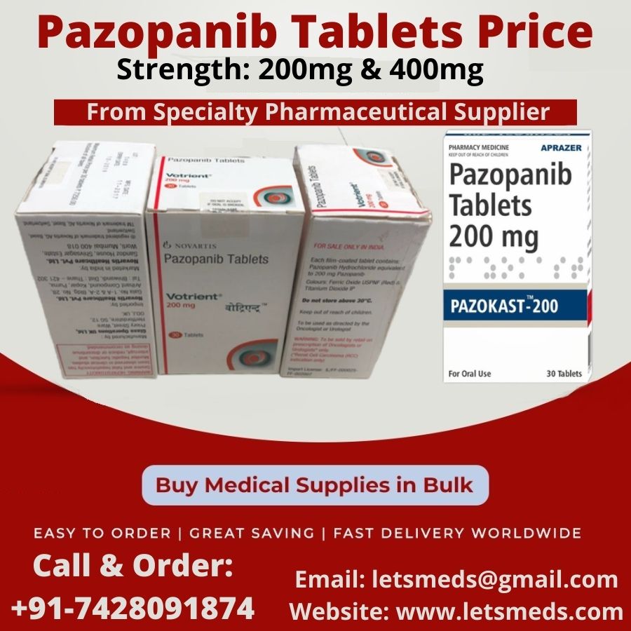 รูปภาพ Indian Pazopanib Tablets 400mg sa Pinakamababang Gastos Navotas Philippines