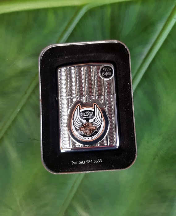 ZIPPO(ซิปโป้) HARLEY-DAVIDSON รุ่น105 YEARS OF GREAT MOTORCYCLES U.S.A  รูปที่ 2