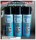 Kori Foam Multi-Purpose PU-Foam สเปรย์โฟมเอนกประสงค์ขยายตัว กาวโฟมโพลียูรีเทนสำหรับอุดช่องว่างประตู-หน้าต่าง อุดช่องโหว่
