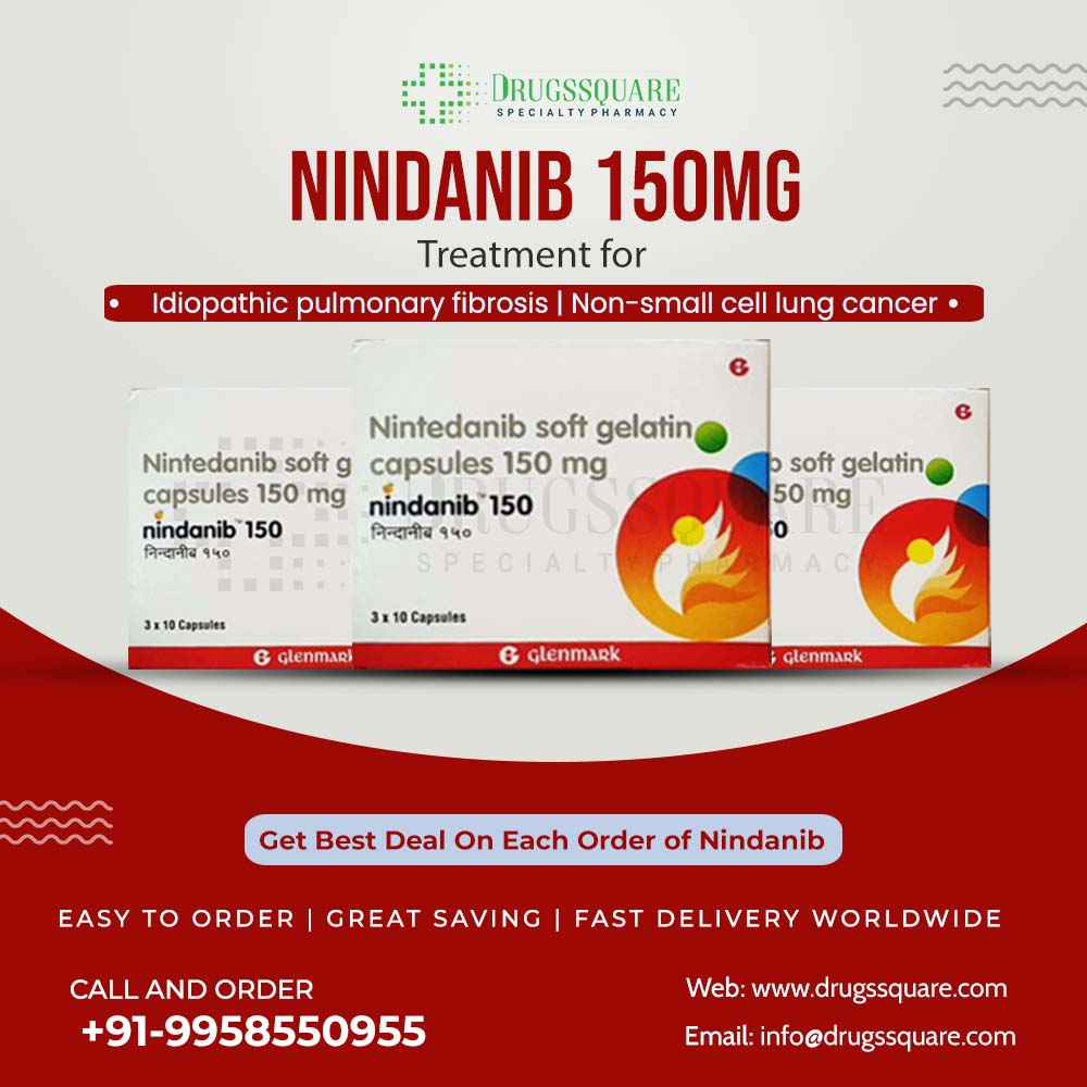 Nindanib 150mg Capsule รูปที่ 1