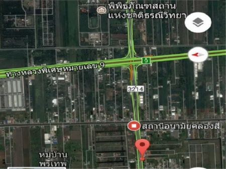 ขาย ที่ดิน รหัส 37736 คลองสี่ คลองหลวง ปทุมธานี เนื้อที่ 8 ไร่ 200 ตร.วา เหมาะสำหรับทำโครงการ  โกดัง รูปที่ 5