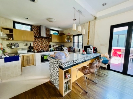 ขาย บ้านเดี่ยว รามอินทรา 14 แยก 8 ขนาด 420 ตรม. 181 ตร.วา ติดคลอง ตกแต่งสไตล์ loft บรรยากาศเหมือนอยู่รีสอร์ท ใกล้สถานีมัยลาภเพียง 600 ม รูปที่ 11