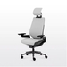 รูปย่อ Modernform เก้าอี้ Steelcase ergonomic รุ่น Gesture พนักพิงสูง แบบ Wrap โครงเทา หุ้มผ้าเทาอ่อน รูปที่3