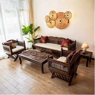 Teak sofa รูปที่ 1