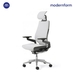 รูปย่อ Modernform เก้าอี้ Steelcase ergonomic รุ่น Gesture พนักพิงสูง แบบWrap โครงเงิน หุ้มผ้าสีเทาอ่อน เก้าอี้เพื่อสุขภาพ รูปที่2