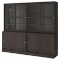 Cabinets Storage sliding glass doors242x47x212 cm