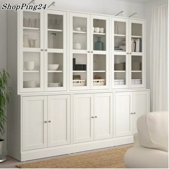 Cabinets Storage combination glass doors 243x47x212 cm รูปที่ 1
