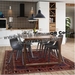 รูปย่อ Best Deal !! Table oak veneer brown stained 220x100 cm รูปที่4