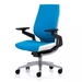 รูปย่อ Modernform เก้าอี้ Steelcase ergonomic รุ่น Gesture พนักพิงกลาง แบบ Wrap โครงเงิน หุ้มผ้าสีฟ้า เก้าอี้เพื่อสุขภาพ รูปที่1