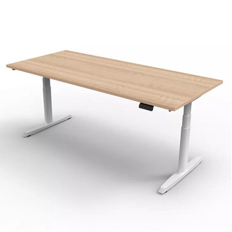 ลดพิเศษสุดๆ Ergotrend โต๊ะเพื่อสุขภาพเออร์โกเทรน Sit 2 Stand GEN5 200 x 85 ขาสีขาว ไม้PB Premium dual motor ราคาถูก โปรโมชั่นพิเศษ ลดวันนี้วันเดียว โต๊ะ โต๊ะทำงาน โต๊ะคอม โต๊ะพับ รูปที่ 1