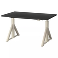 Best Deal !! Desk sitstand black beige 120x70 cm