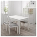 รูปย่อ Best Deal !! Table and 4 chairs white Orrsta light grey 120180 cm รูปที่3