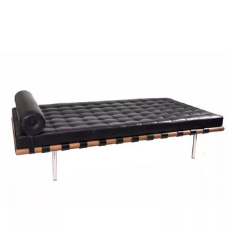 LPA เบาะรองนั่ง Nathan Rhodes Design BARCELONA DAY BED STYLE Black หมอนรองนั่ง เบาะนั่ง เบาะพิงหลัง ที่รองนั่ง รูปที่ 1