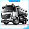 120 E590 Rc Dump Truck Remote Control Super Car Model Electric Loader Alloy Engineering Vehicle Beach Toys For children Boys