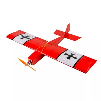 【Hot Sale & Ready Stock】Dancing Wings Hobby R03 STICK06 Airplane 580mm Wingspan Balsa Wood DIY Electric Aircraft RC Flying Toy PNP Version Unassembled with Motor ESC Servo Propeller Film Pack for Adult Outdoor รูปที่ 1