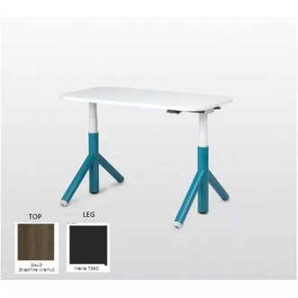 ลดพิเศษสุดๆ modernform โต๊ะทำงานปรับระดับ รุ่น FLEX W160XD70TOP:24L0WALNUT LEG:7360 MERLE ราคาไม่รวมฉากกั้น ราคาถูก โปรโมชั่นพิเศษ ลดวันนี้วันเดียว โต๊ะ โต๊ะทำงาน โต๊ะคอม โต๊ะพับ รูปที่ 1