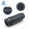 Kolanky Electric Vehicle Charging Adapter Type1 to Tesla Car Charger Type 1 to Type2 j1772 to IEC621962 EV Adapter