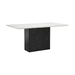 รูปย่อ ลดพิเศษสุดๆ INDEX LIVING MALL โต๊ะอาหารหินอ่อน รุ่นลาโมด้า ขนาด 160 ซม.  สีขาวดำ ราคาถูก โปรโมชั่นพิเศษ ลดวันนี้วันเดียว โต๊ะ โต๊ะทำงาน โต๊ะคอม โต๊ะพับ รูปที่1