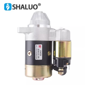 QD124A 12V 1.2KW Diesel Generator Engine Starter Motor QD114A Copper Made Motor Electric Fast Start Genset Parts QD124FS รูปที่ 1