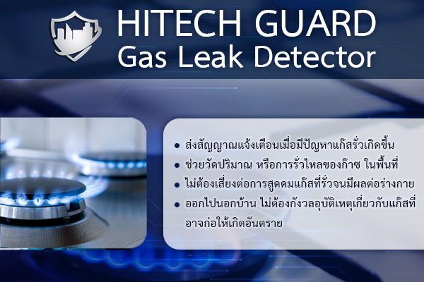 HITECHGUARD Gas Leak Detector รูปที่ 1