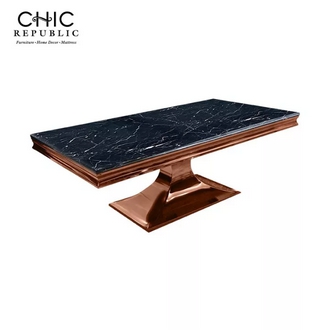 ลดพิเศษสุดๆ Chic Republic HERNANDEZRG130 MARBLEโต๊ะกลาง  สี ดำ ราคาถูก โปรโมชั่นพิเศษ ลดวันนี้วันเดียว โต๊ะ โต๊ะทำงาน โต๊ะคอม โต๊ะพับ รูปที่ 1