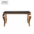 ลดพิเศษสุดๆ CHIC REPUBLIC SANTIAGORG140โต๊ะคอนโซล  สี ดำโรสโกลด์ ราคาถูก โปรโมชั่นพิเศษ ลดวันนี้วันเดียว โต๊ะ โต๊ะทำงาน โต๊ะคอม โต๊ะพับ