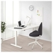 รูปย่อ Best Deal !! Desk sitstand white 160x80 cm รูปที่2