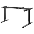 Best Deal !! Underframe sitstand crnr table el black 160x110 cm