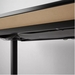 รูปย่อ Best Deal !! Desk with screen black stained ash veneer black 320x160 120 cm รูปที่3