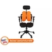 รูปย่อ 🔥โปรส่งฟรี เก้าอี้เพื่อสุขภาพ เก้าอี้ปรับเอนได้ เก้าอี้ทำงาน รุ่น VTYPE มี 3 สี ส้ม เทา ดำ รูปที่1
