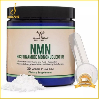 โปรฯ รอบใหม่  NMN Double Wood AntiAging  Nicotinamide Mononucleotide ผง 30 กรัม เอ็นเอ็มเอ็น วิตามินชะลอวัย ปรับปรุงเซลล์ ด่วน ของมีจำนวนจำกัด รูปที่ 1