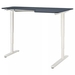 รูปย่อ Best Deal !! Corner desk right sitstand linoleum blue white 160x110 cm รูปที่1