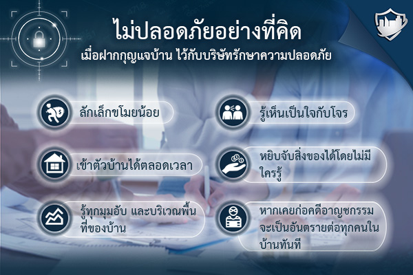 ฝากกุญแจ VS ไม่ต้องฝากกุญแจ hitechguard ทางเลือกใหม่ระบบรักษาความปลอดภัยที่ดีกว่า รูปที่ 1