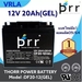 รูปย่อ TinyShop42 แบตเตอรี่แห้ง PRR Battery 12V20AhGEL แบต12V20Ah แบตเตอรี่สำรองไฟUPS โซล่าเซล รถไฟฟ้า ไฟฉุกเฉิน จักรยานไฟฟ้า COD บริการเก็บเงินปลายทาง รูปที่2