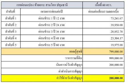 ขาย ที่ดิน โฉนดครุฑแดง ปลอดภาระพร้อมโอนโครงการ The Lagoon 60 ตร.วา บรรยากาศดี โล่งสบาย เป็นส่วนตัว 
เหมาะสร้างข้านพักอาศัย รูปที่ 2
