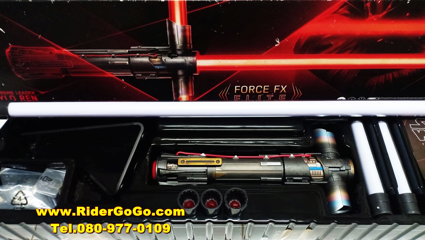 ดาบสตาร์วอร์ ดาบไคโล เรน Star Wars Supreme Leader Kylo Ren Force Fx Elite Lightsaber สภาพสวยใหม่ของแท้ รูปที่ 3