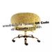 รูปย่อ Rotating Office Chair Egg Shaped Modern and Simple with Runners Stainless Steel Runners can Be Placed in the Living Room รูปที่4