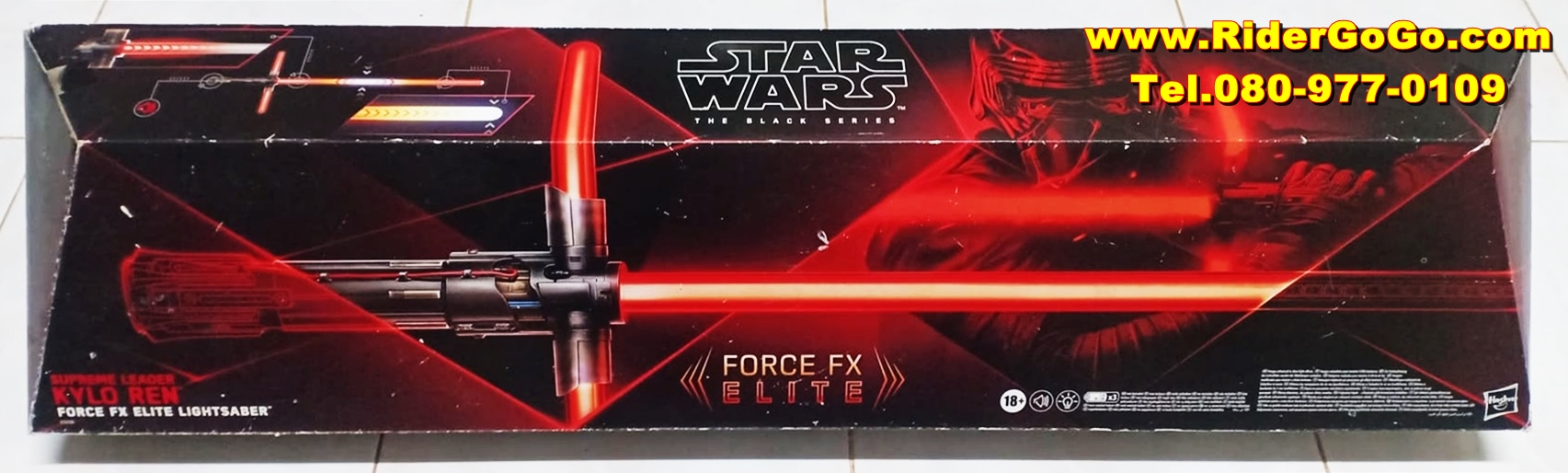 ดาบสตาร์วอร์ ดาบไคโล เรน Star Wars Supreme Leader Kylo Ren Force Fx Elite Lightsaber สภาพสวยใหม่ของแท้ รูปที่ 1