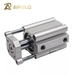 รูปย่อ SMC Type CQMB125 CQMB1610 CQMB2020 Guide Rod Compact Air Pneumatic Cylinder CQMB2525 CQMB3240 CQMB4050 5075 63100 8025 รูปที่2