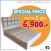 รูปย่อ  หัวเตียงรุ่น Mini:A - ฐานเตียง รุ่น Jumbo  สไตล์Minimal รูปที่1