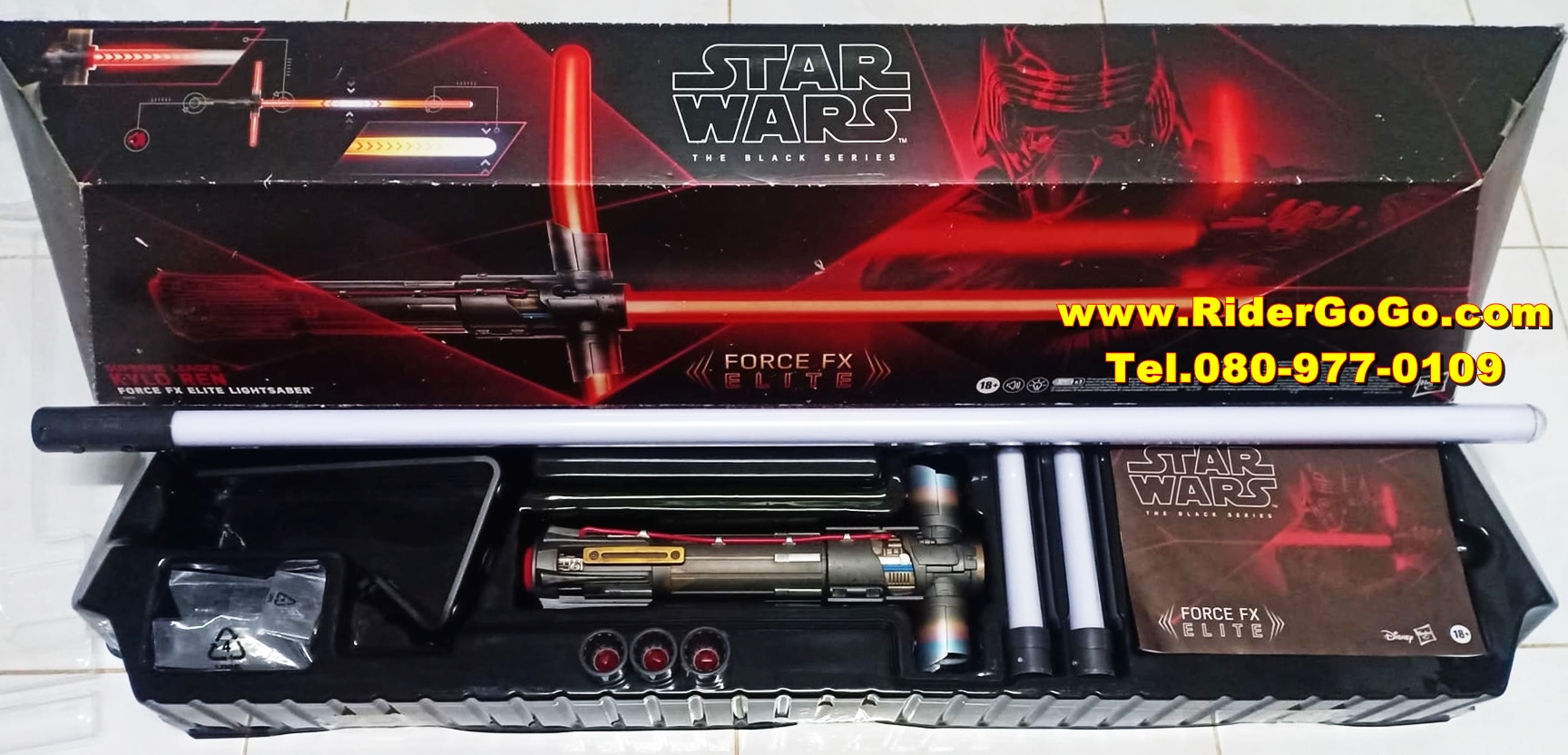 ดาบสตาร์วอร์ ดาบไคโล เรน Star Wars Supreme Leader Kylo Ren Force Fx Elite Lightsaber สภาพสวยใหม่ของแท้ รูปที่ 4