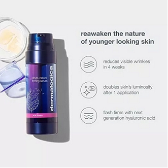 Dermalogica phyto nature firming serum 40ml เดอร์มาลอจิกา ไฟโต เนเจอร์ เฟิมมิ่ง เซรั่มยกกระชับผิวหน้า ชะลอวัย ลดอายุผิว ลดริ้วรอย กระตุ้นผิวอิ่มฟู เด้ง เนียนเรียบ กระจ่างใส รูปที่ 4