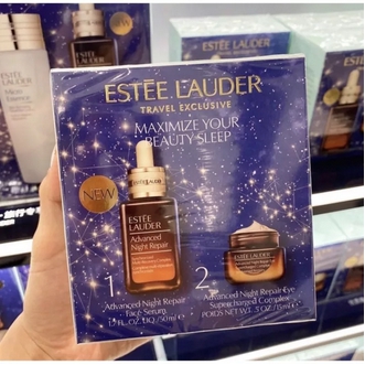 บริการเก็บเงินปลายทาง Estée Lauder Advanced N ht Repair Serum and Eye supercharged Complex Set 50ml+15ml จัดส่งฟรี รูปที่ 3