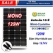 รูปย่อ SOLAR BESTTECH แผงโซล่าเซลล์ Mono Crystalline เทคโนโลยีใหม่ Solar Panel มีขนาด 60w 80w 100w 120w 160w ให้เลือก รูปที่1