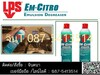 รูปย่อ จิน (087-5413514)นำเข้า-จำหน่าย LPS T-91 Non-Solvent Degreaser สเปรย์และหัวเชื้อน้ำยาทำความสะอาดคราบน้ำมัน จาระบี (สูตรน้ำ)ประสิทธิภาพเทียบเท่าโซเว้นท์ ไม่ติดไฟ  ไม่มีสารตกค้าง ไม่เป็นพิษ ปลอดภัยต่อสิ่งแวดล้อม และ ผู้ใช้งาน รูปที่2