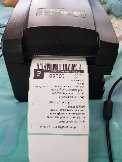 รีวิวเครื่องปริ้นที่อยู่พร้อมเลขพัสดุ  Mr.Printer BZ-80 สำหรับพ่อค้าแม่ค้าออนไลน์ รูปที่ 4