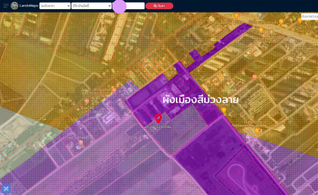 ขาย ที่ดิน ขายที่ดินสวย อนาคตไกล ผังม่วงลาย ที่ดินเปล่า คลองประเวศ อ.บ้านโพธิ์ จ.ฉะเชิงเทรา 3 ไร่ ซื้อเก็งกำไร สร้างโรงงาน โกดัง รูปที่ 2